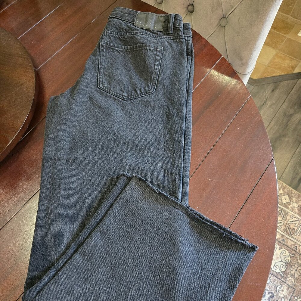PacSun Black Mid Rise Baggy Jeans Size 30 - Picture 4 of 8